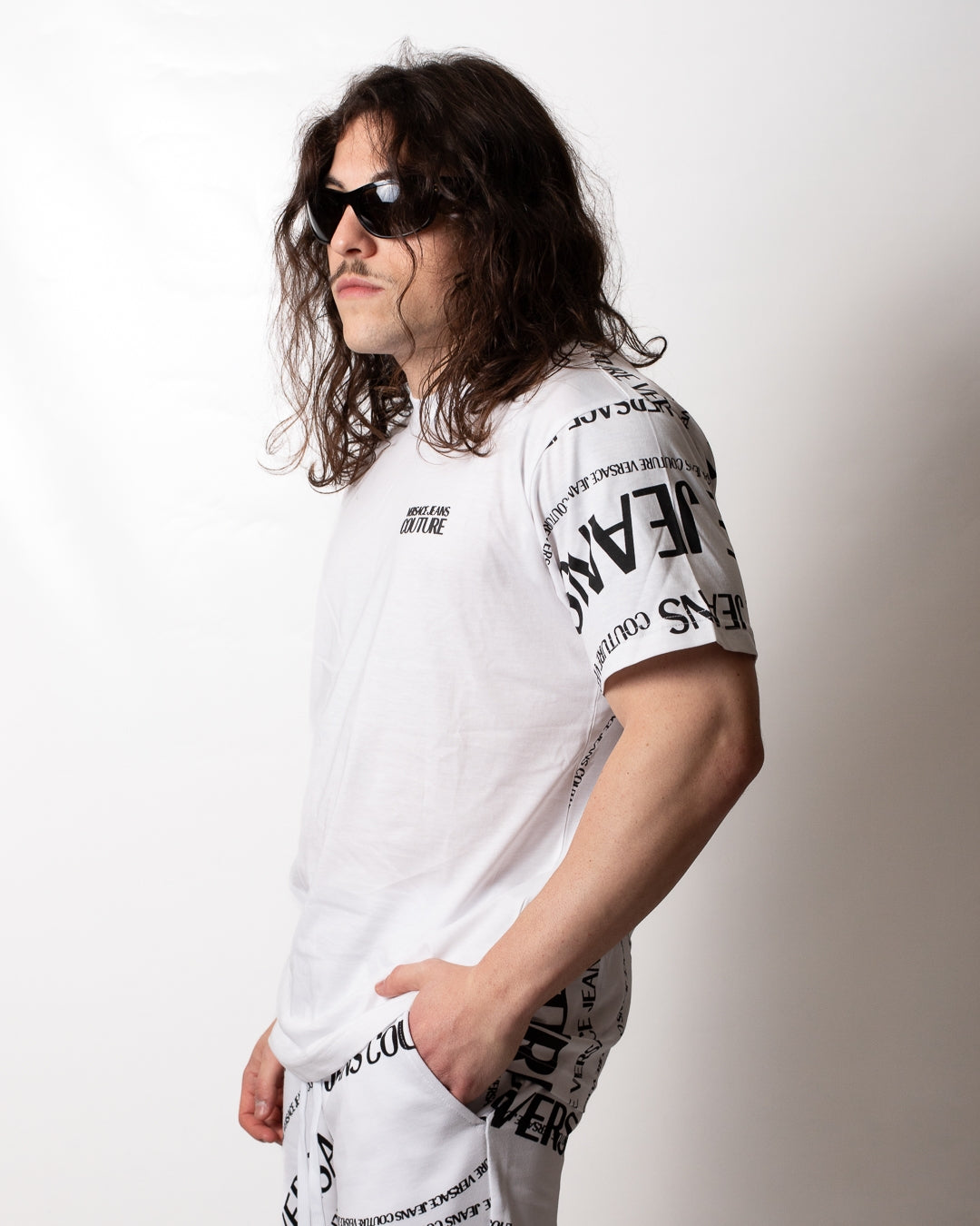 T-Shirt Versace Jeans Couture "Logomania" uomo