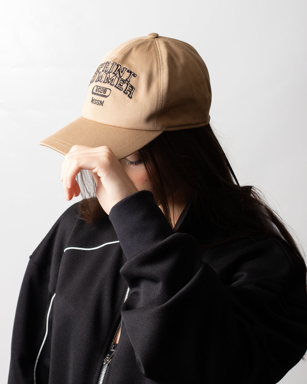 Cappello MSGM con ricamo "Sprint Summer"