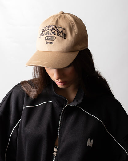 Cappello MSGM con ricamo "Sprint Summer"