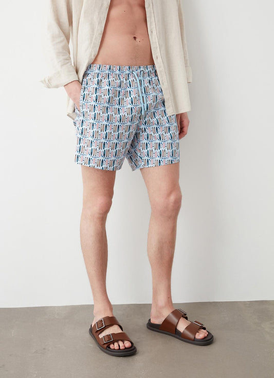 Boxer mare Colmar con stampa "Surf" uomo