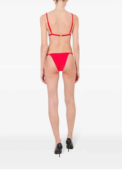 Triangolo mare Moschino Swim con catene donna