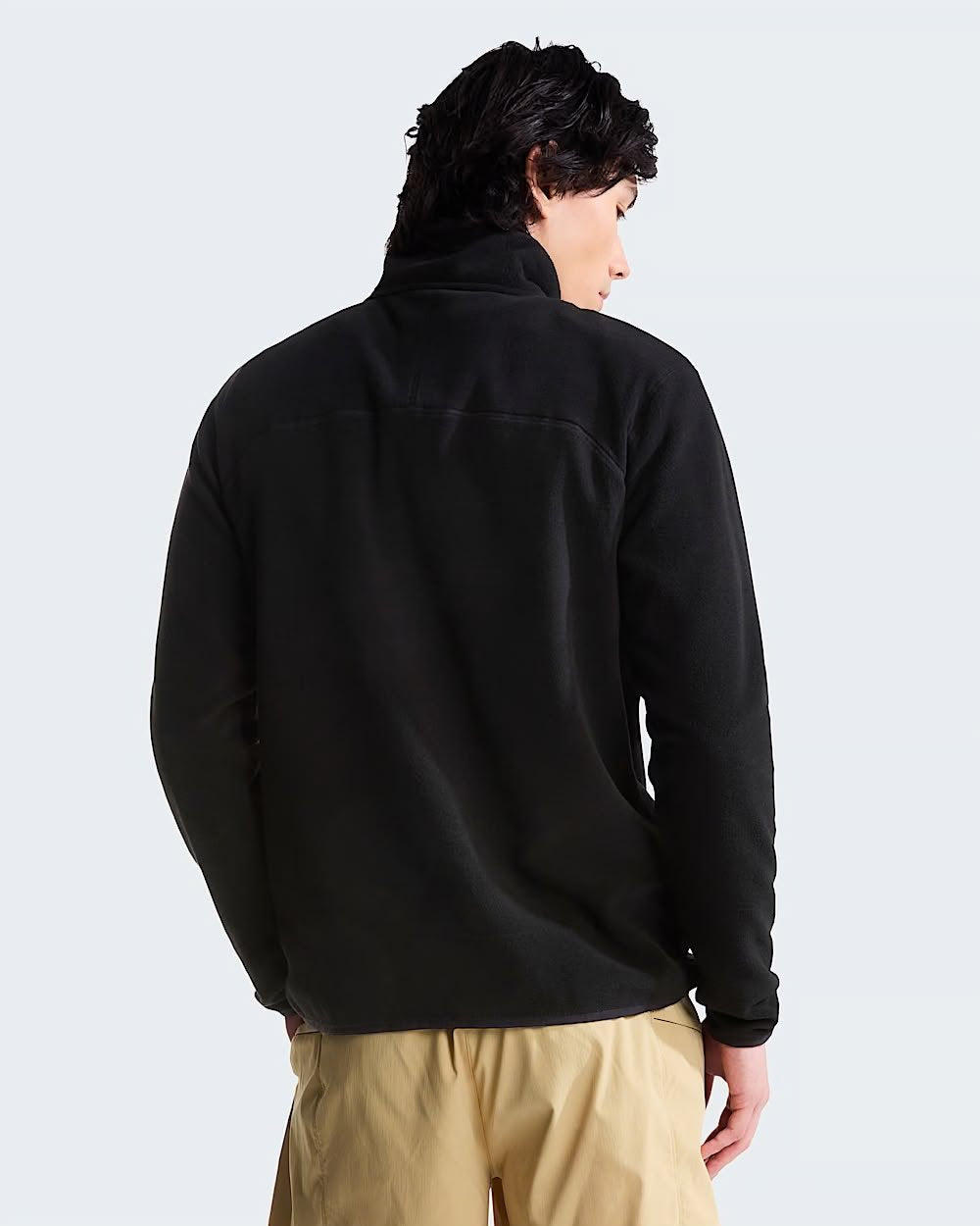 Felpa The North Face con logo ricamato e mezza zip