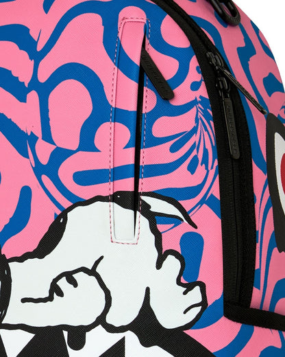 Zaino Sprayground fucsia PEANUTS SNOOPY TRIPPY BACKPACK