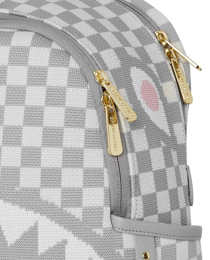 Zainetto Sprayground bianco Knit sharks in paris in cream savage backpack