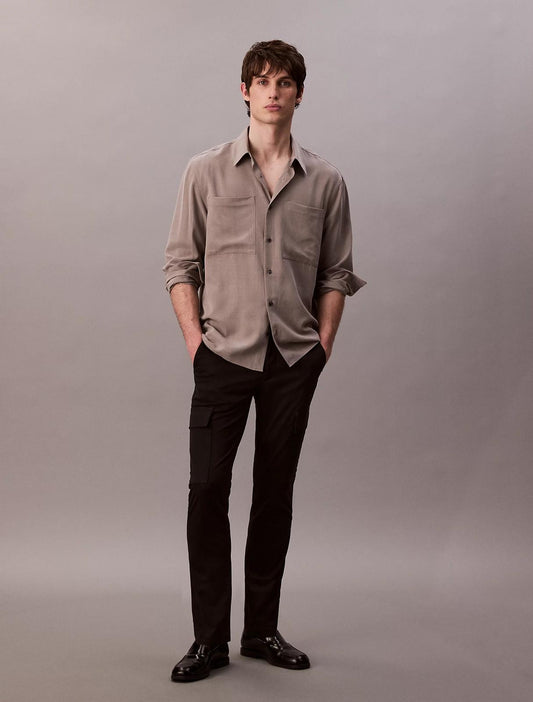 Pantalone Calvin Klein slim cargo uomo