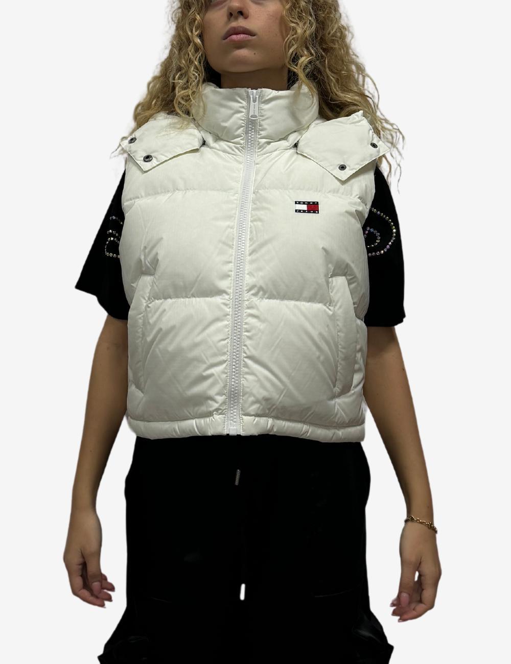 Gilet Tommy Jeans crop donna