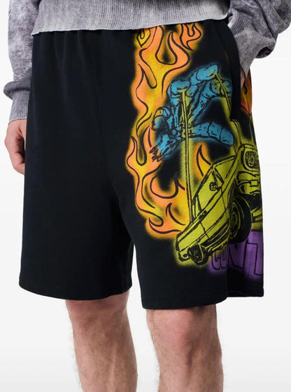 Bermuda Marcelo Burlon "County Flame" uomo