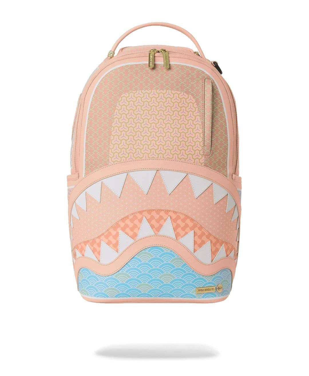 Zaino Sprayground beige HIROKO SAKAI TRADITIONAL JAPANESE PATTERNS BACKPACK