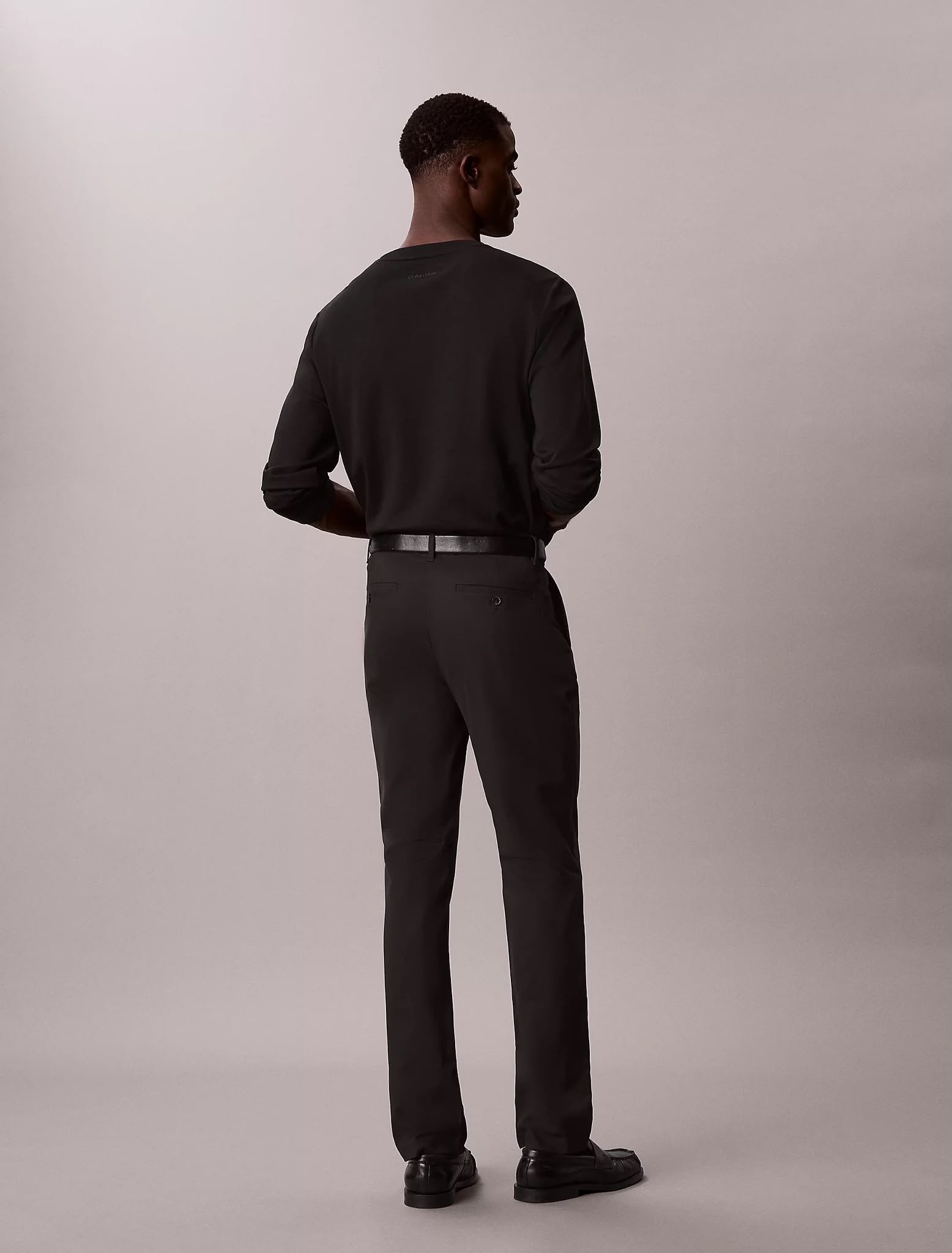 Pantalone Calvin Klein "Slim Sateen Chino" uomo