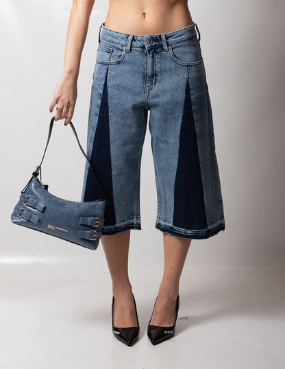 Short Karl Lagerfeld Jeans in denim donna
