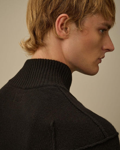 Maglia C.P. Company fullzip in misto lana uomo