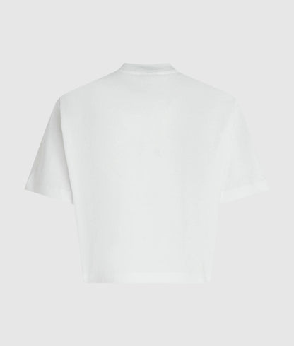 T-Shirt Karl Lagerfeld Jeans cropped con stampa donna