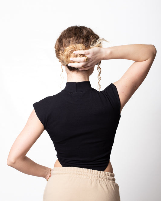 Body Comme des Fuckdown in costina a collo alto donna