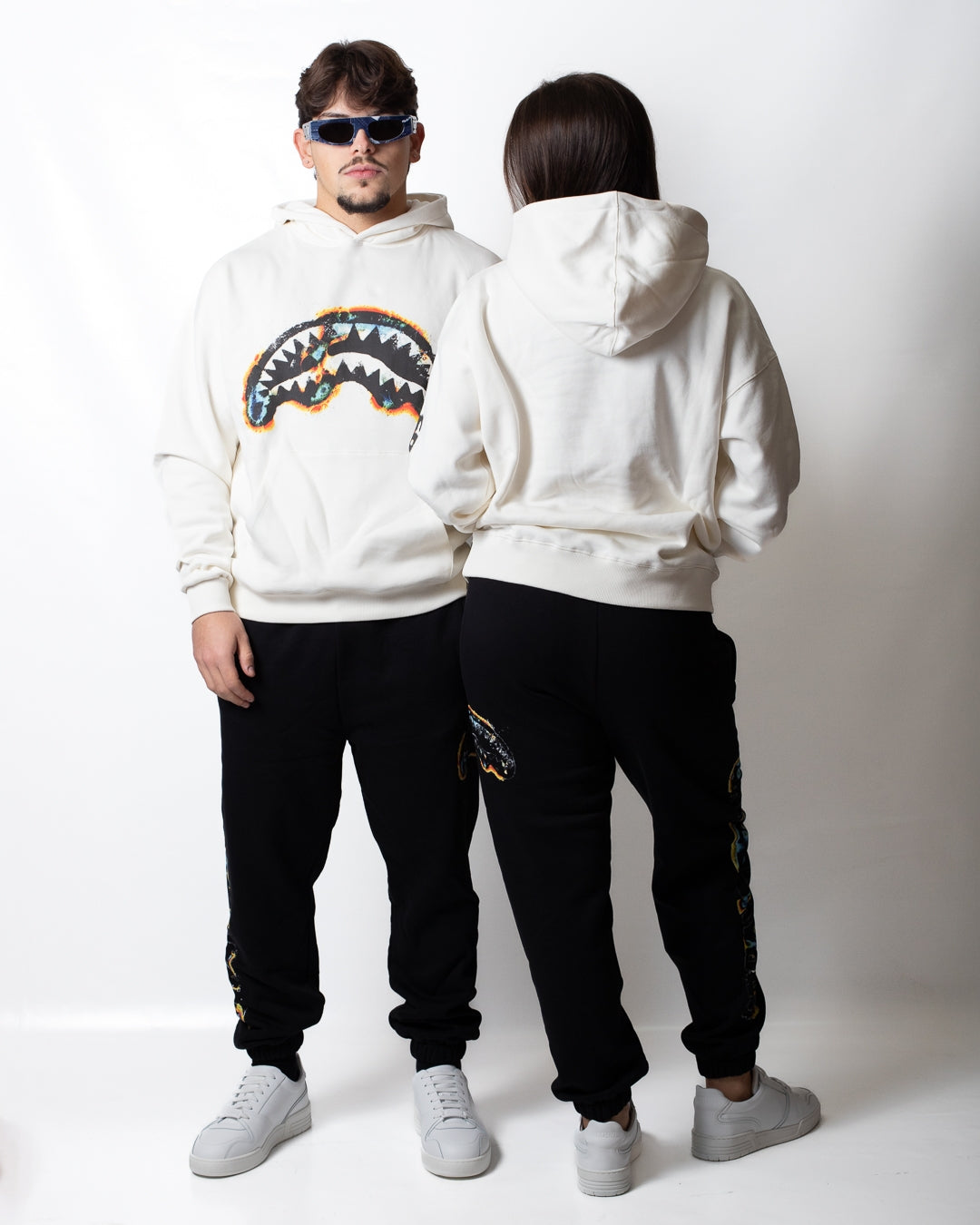 Pantalone Sprayground in felpa "Oxidized Shark"