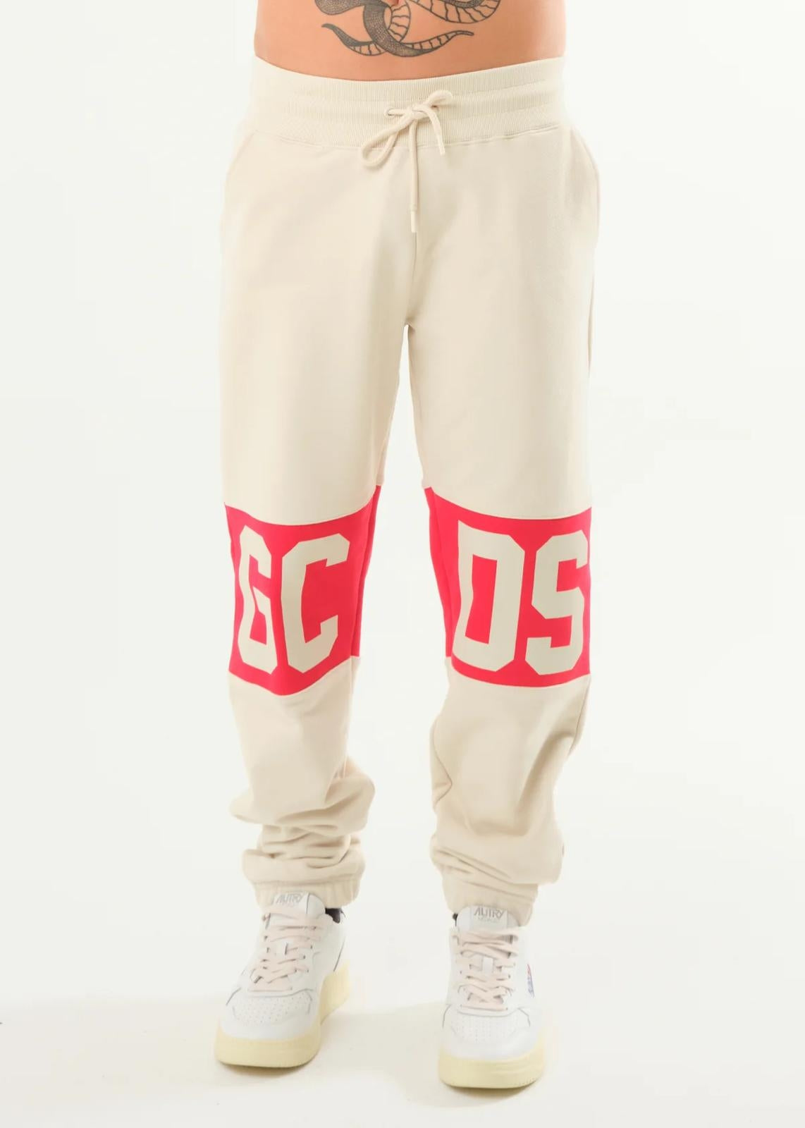Pantalone GCDS in felpa "Band Logo"