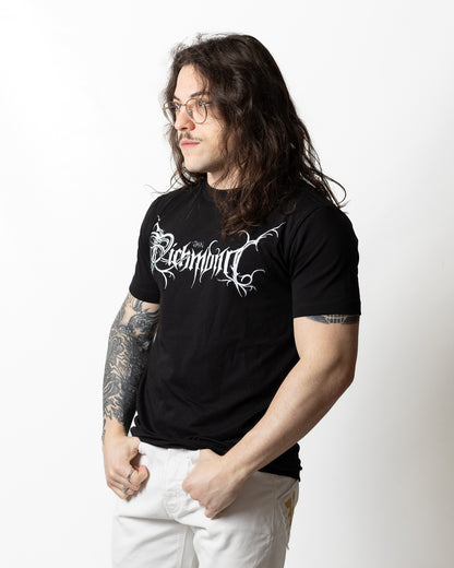 T-Shirt John Richmond con logo strass uomo