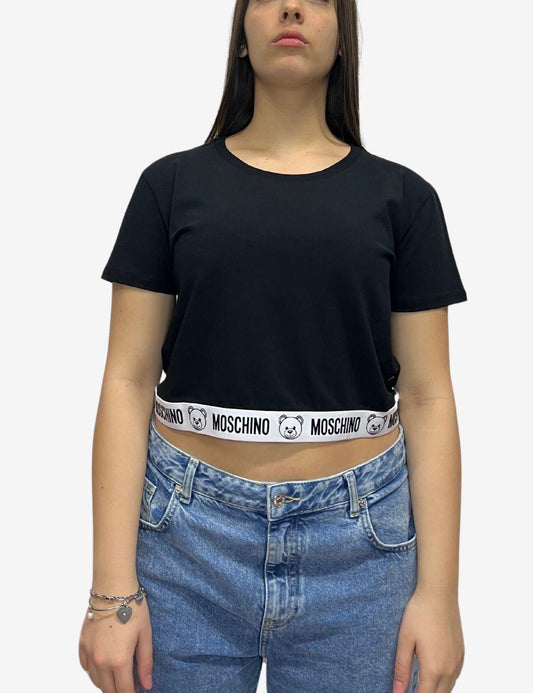 T-Shirt Moschino Underwear con fascia donna