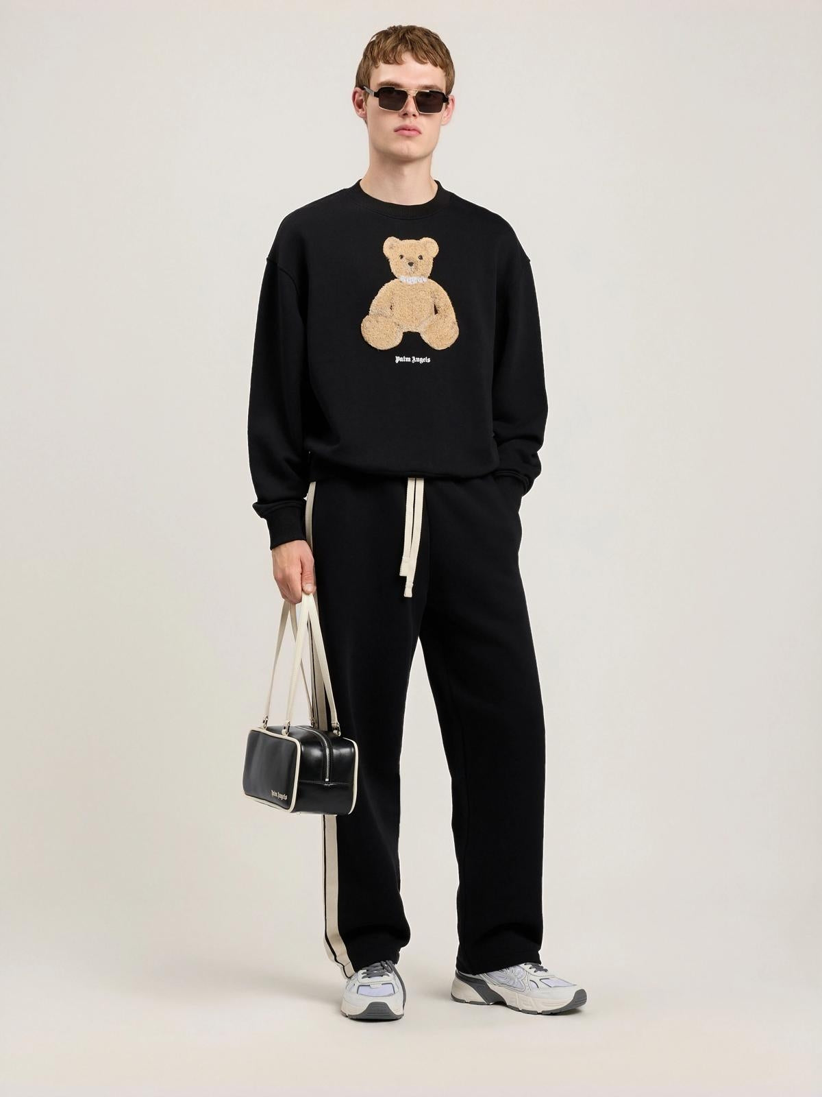 Felpa Palm Angels girocollo "Bear Regular" uomo