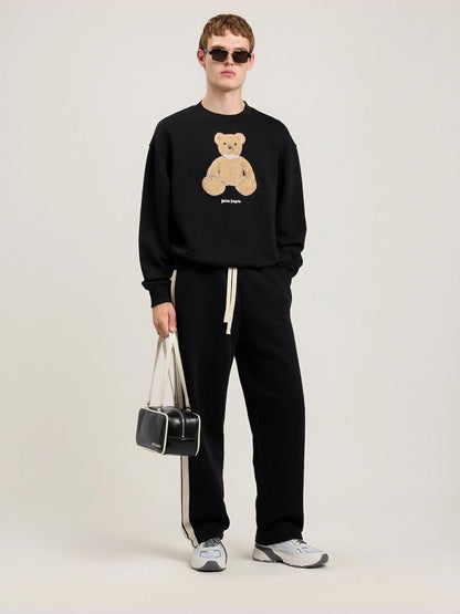 Felpa Palm Angels girocollo "Bear Regular" uomo