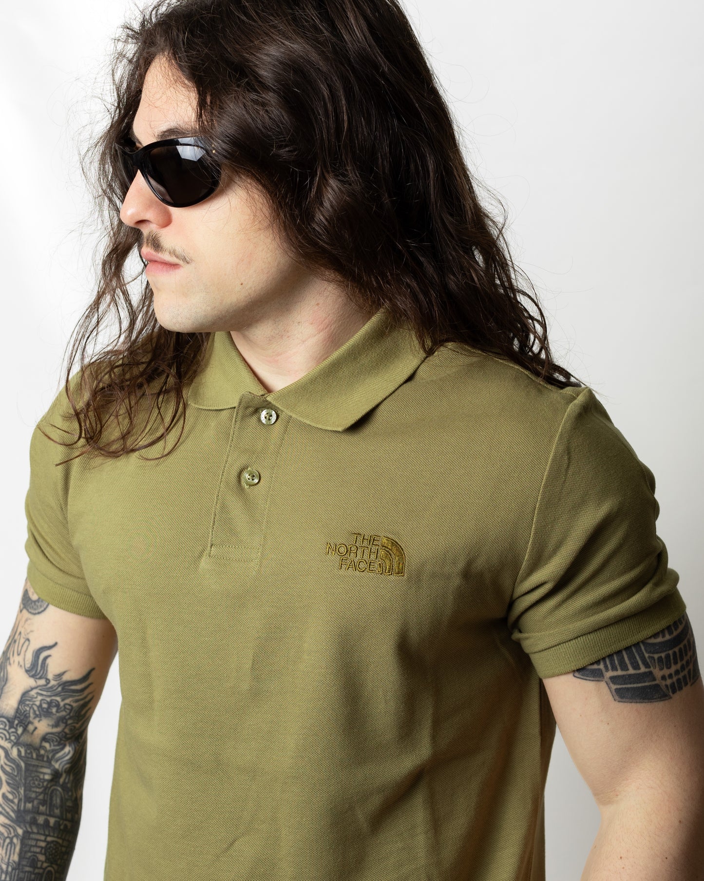 Polo The North Face in piquet regular uomo
