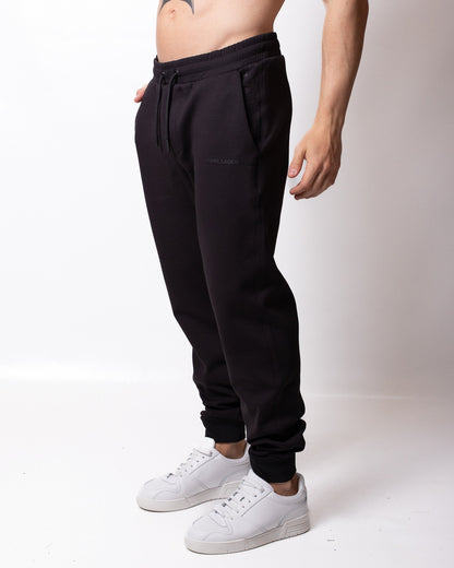 Pantalone Karl Lagerfeld in felpa con tasche jacquard uomo