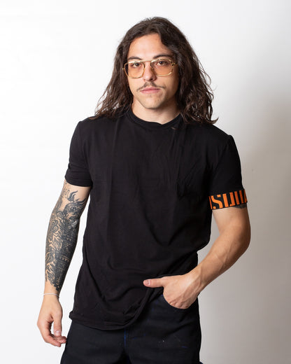 T-Shirt Dsquared2 con fascia logata sulla manica