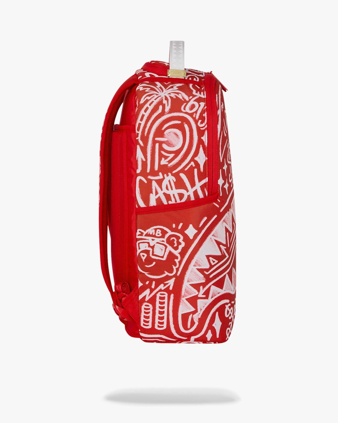Zaino Sprayground rosso GRAFFITI WALL DLXSR BACKPACK
