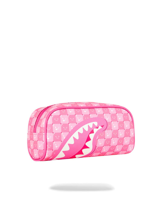 Pochette Sprayground fucsia PINK NEW CHECK FACES POUCH