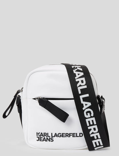 Tracolla Karl Lagerfeld Jeans in nylon logata