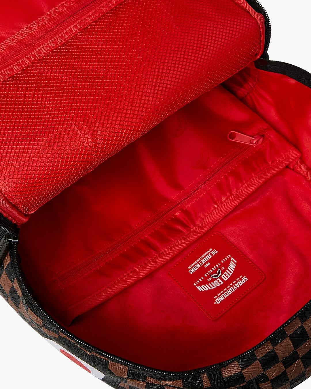 Zaino Sprayground marrone "CHECK 2 EMBOSS BACKPACK"