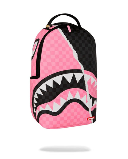 Zaino Sprayground fucsia "PINK AND BLACK TEAR SIP BACKPACK"