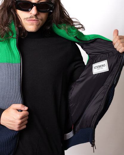 Gilet Iceberg in maglia uomo