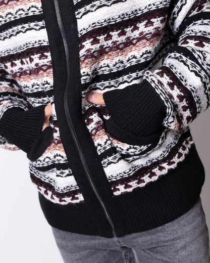 Maglia John Richmond full zip in lana