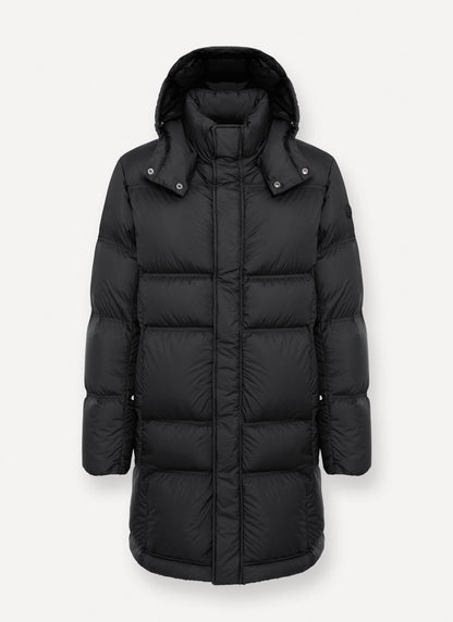 Piumino Colmar lungo puffy con cappuccio staccabile uomo