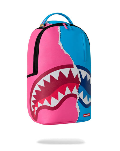 Zaino Sprayground blu/fucsia SHARK CENTRAL COTTON CANDY BACKPACK