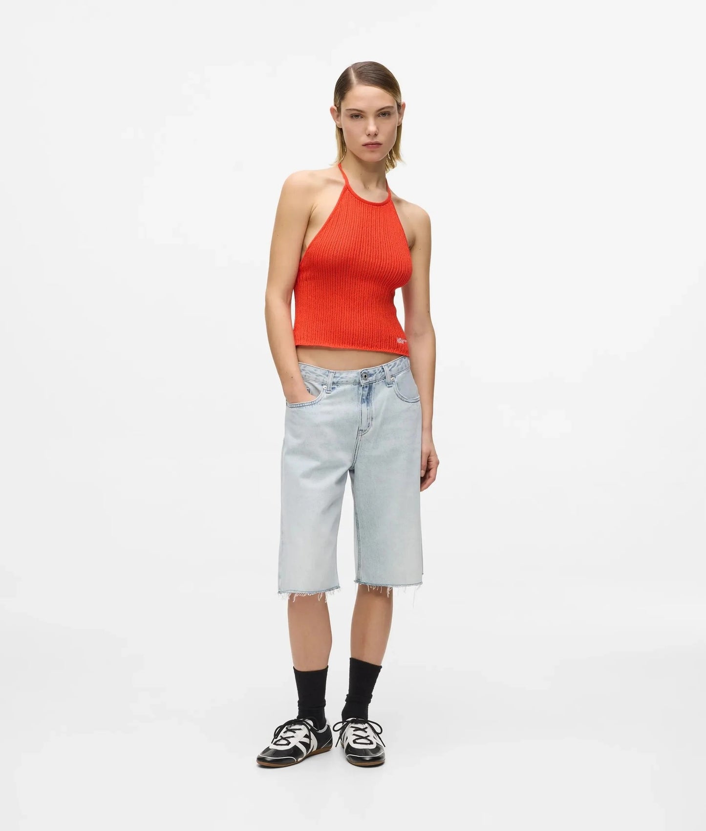 Bermuda Karl Lagerfeld Jeans relaxed in denim donna