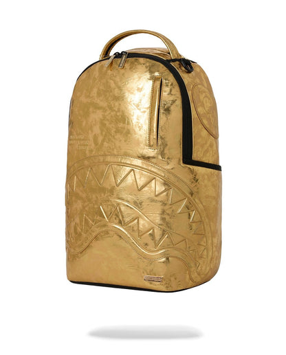 Zaino Sprayground oro GOLD WEATHERED BACKPACK