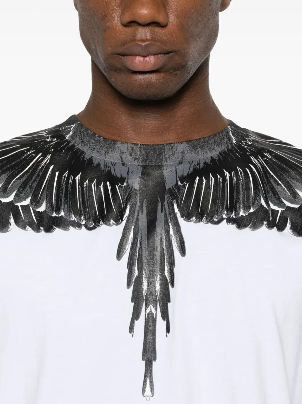T-Shirt Marcelo Burlon "Icon Wings White" uomo