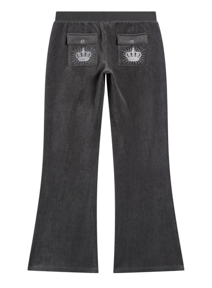 Pantalone Juicy Couture con ricami e strass