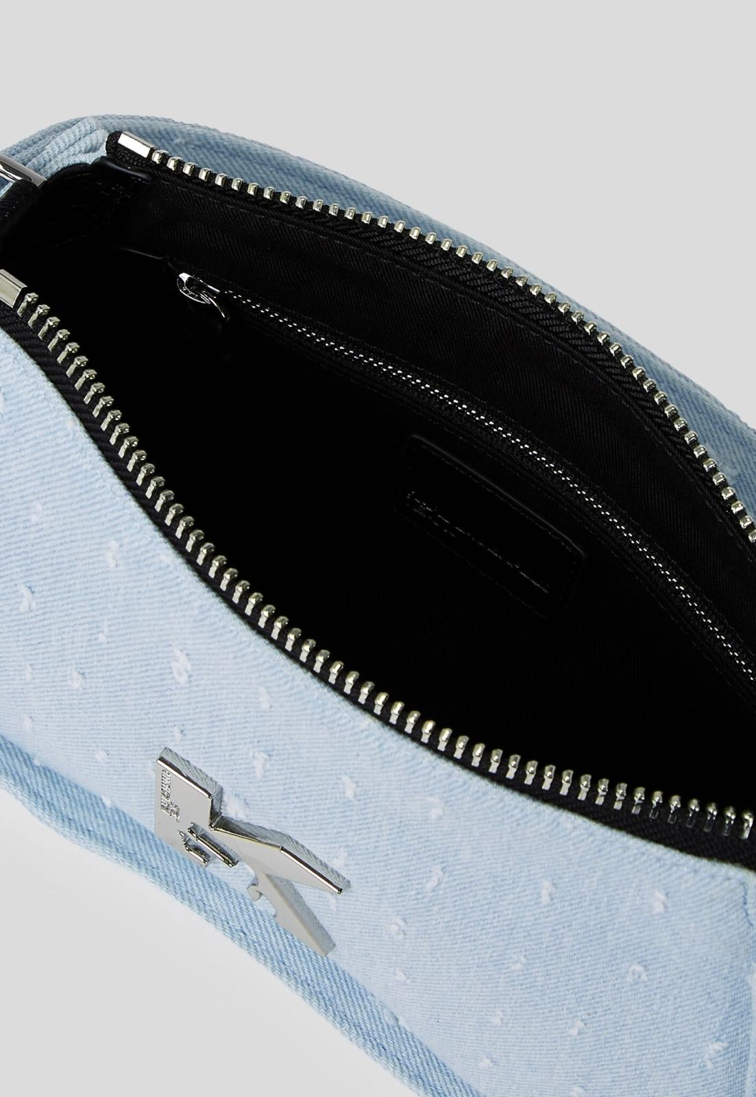 Borsa Karl Lagerfeld Jeans in denim con manico donna