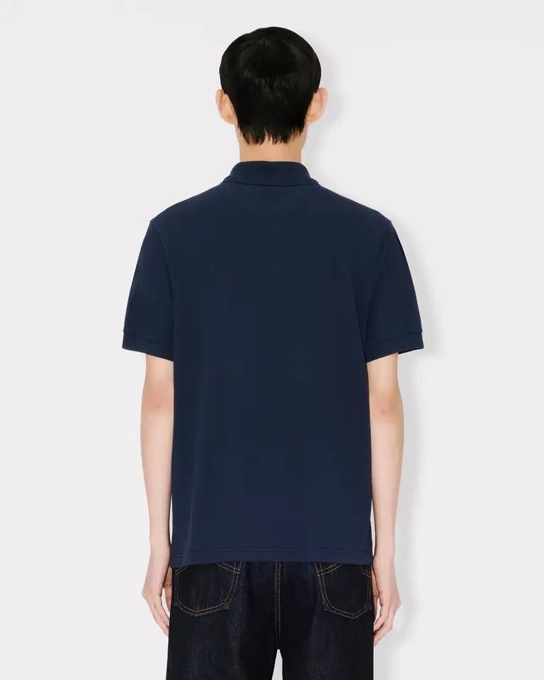 Polo Kenzo slim fit con logo in ricamo boke flower