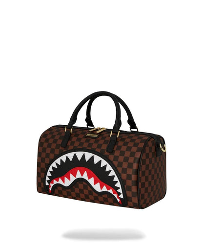 Borsa Sprayground marrone Sawtooth sharks in paris mini duffle