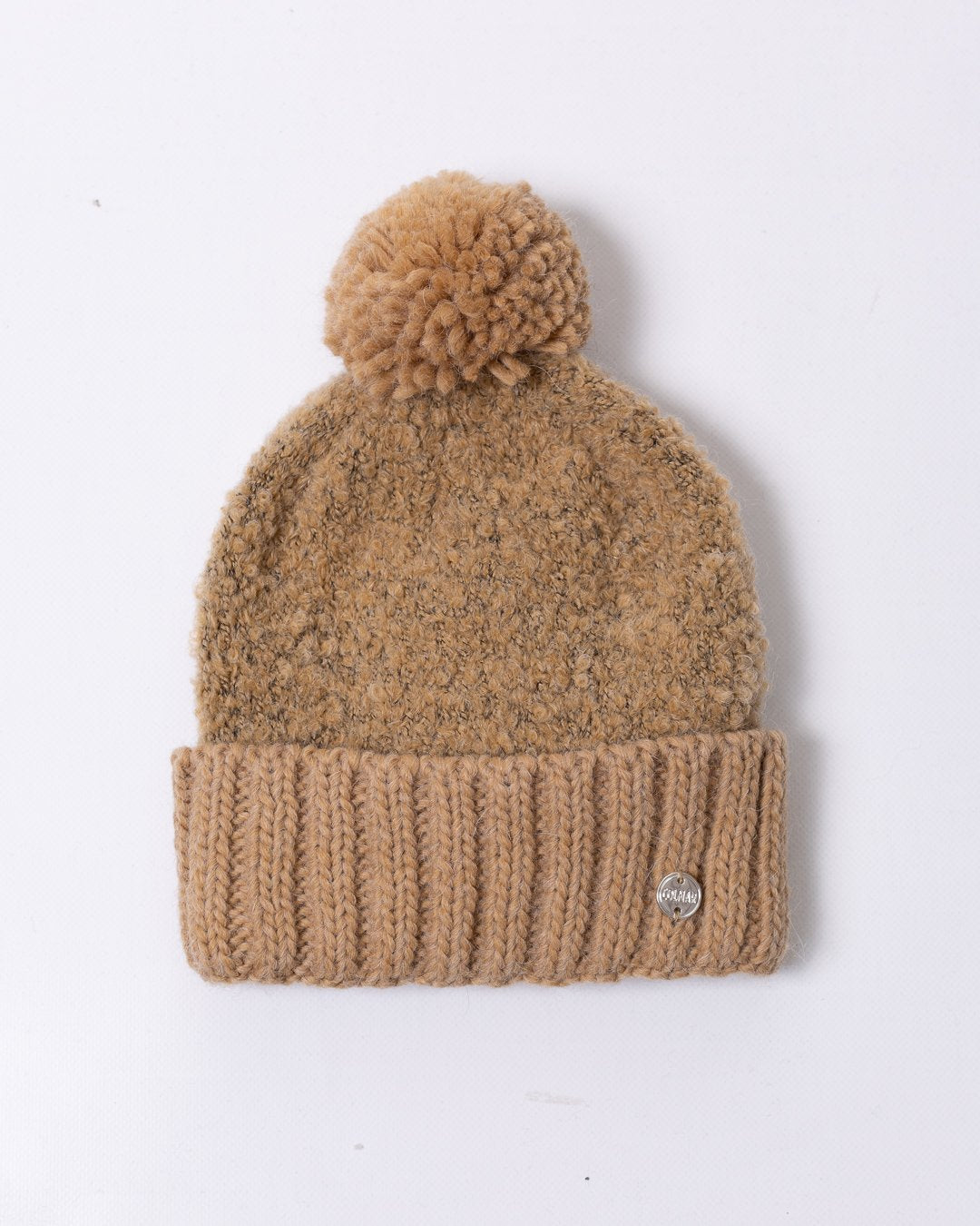 Cappello Colmar in filato bouclè con pompon