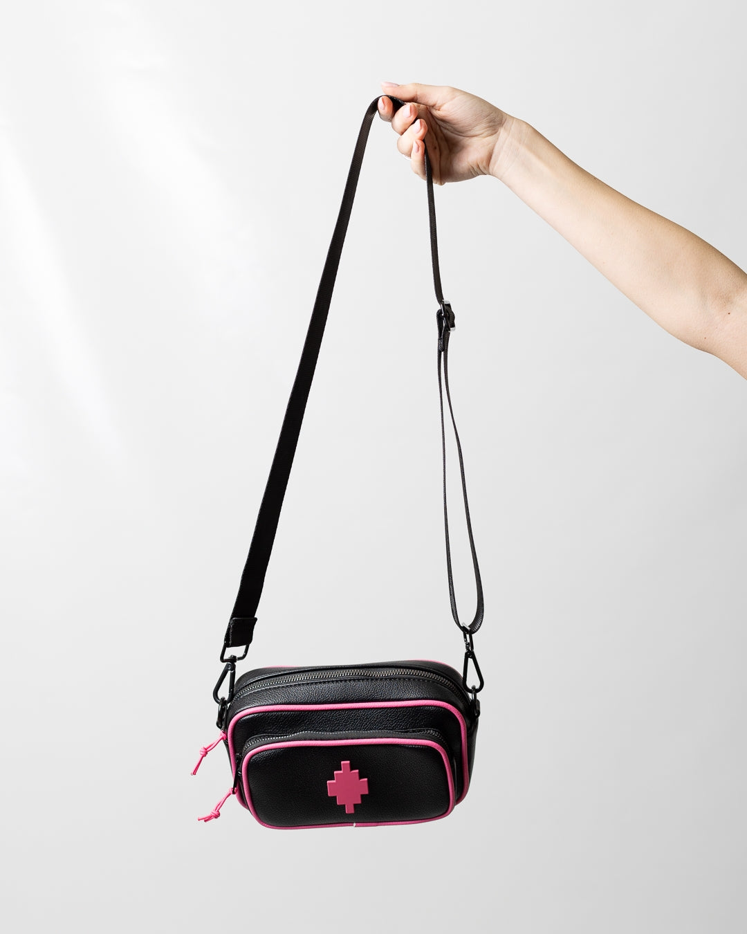 Tracolla Marcelo Burlon in ecopelle "County"