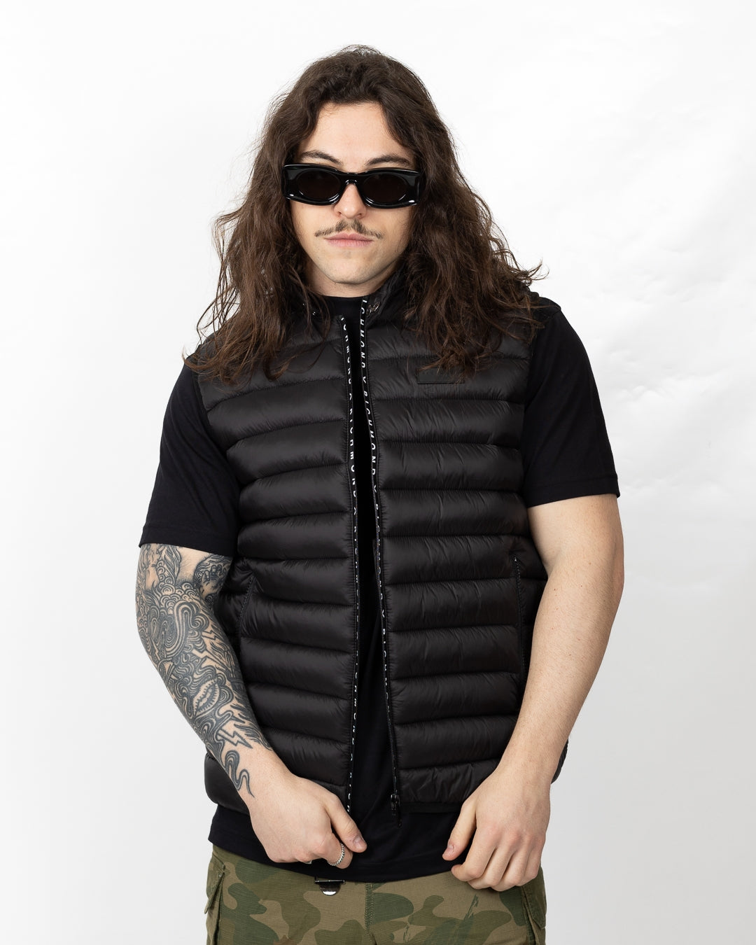 Gilet Richmond X logato uomo