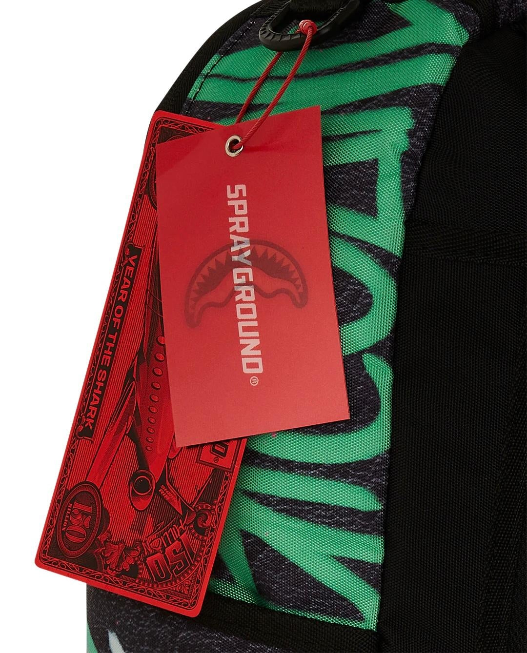 Zaino Sprayground nero Painted punk dlxr backapck