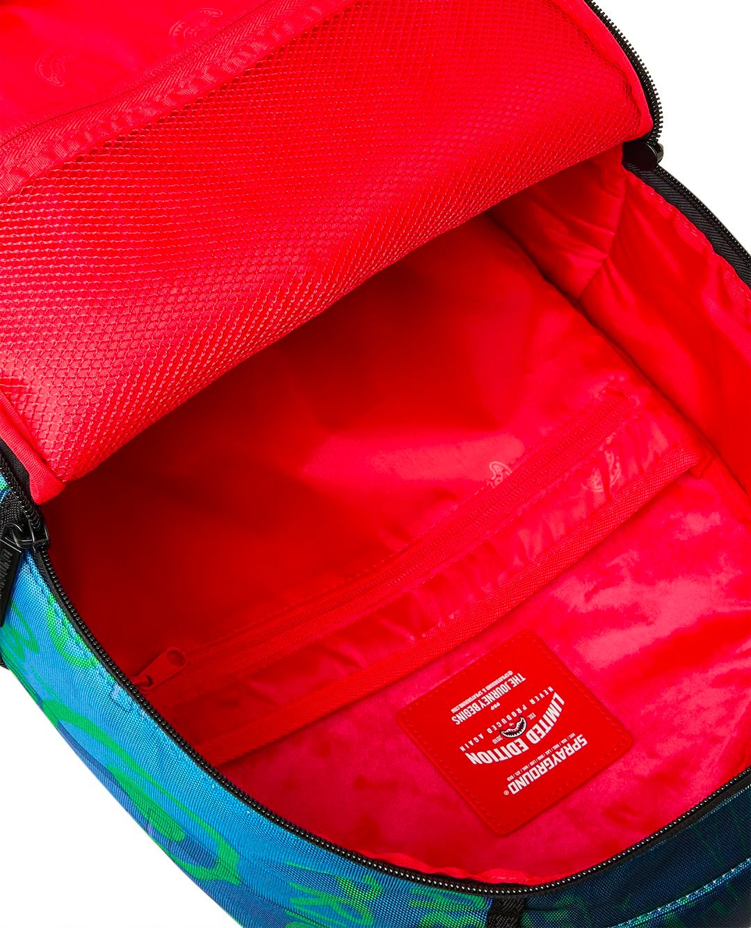 Zaino Sprayground blu DC JOKER TAGGED UP BATMOBILE BACKPACK