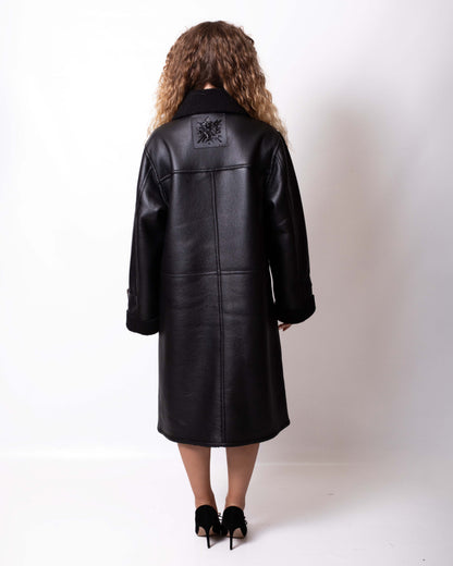 Cappotto Richmond X in ecopelle donna