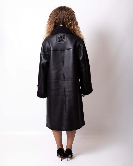 Cappotto Richmond X in ecopelle donna
