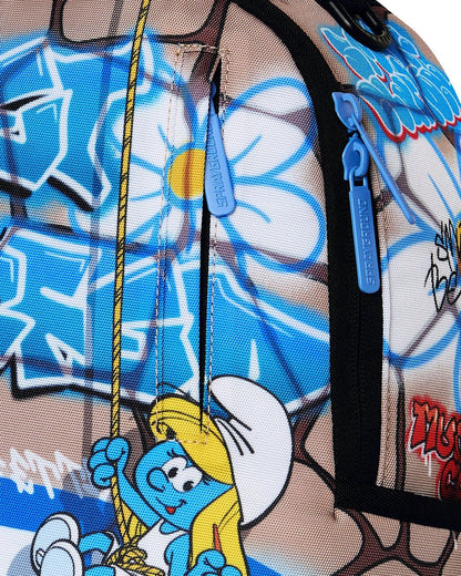 Zaino Sprayground blu SMURFS ART PARTY BACKPACK 